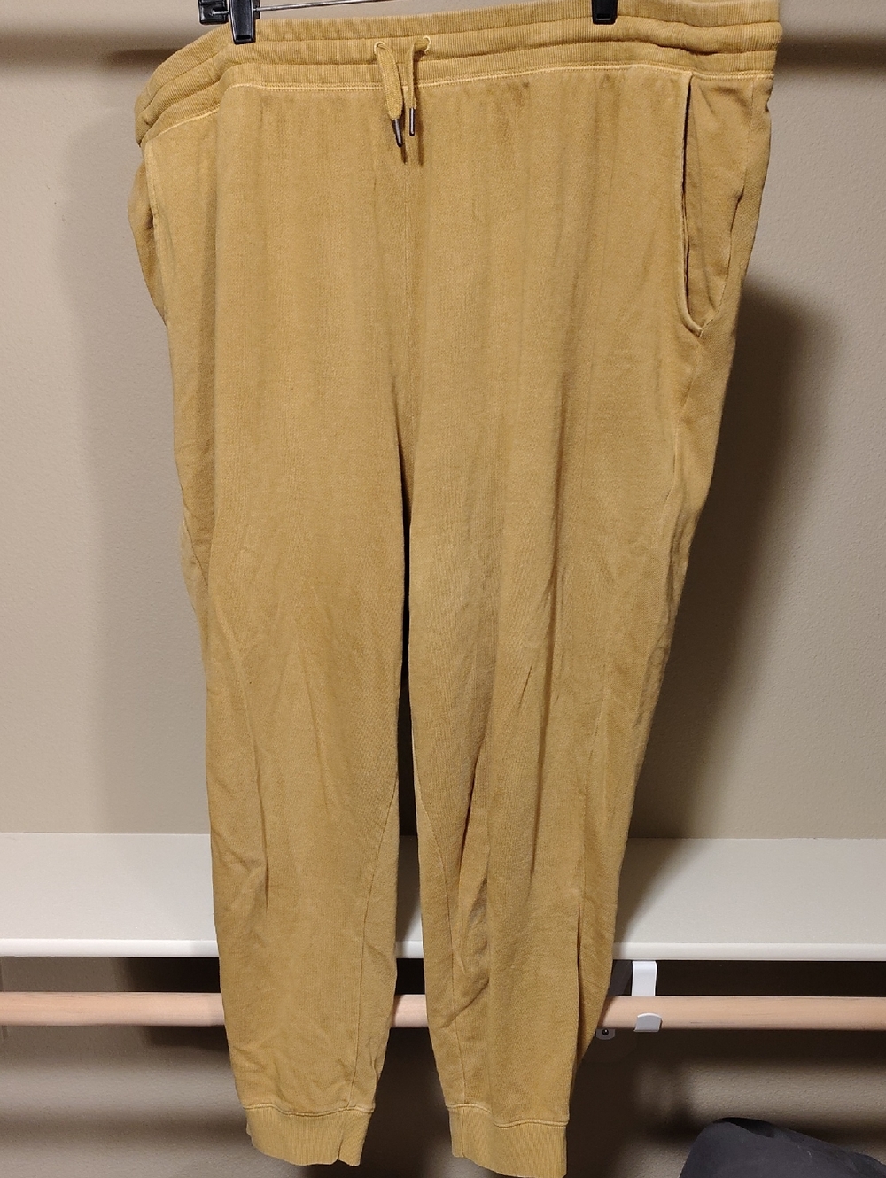 Old Navy Mustard Yellow Corduroy Jogger Pants